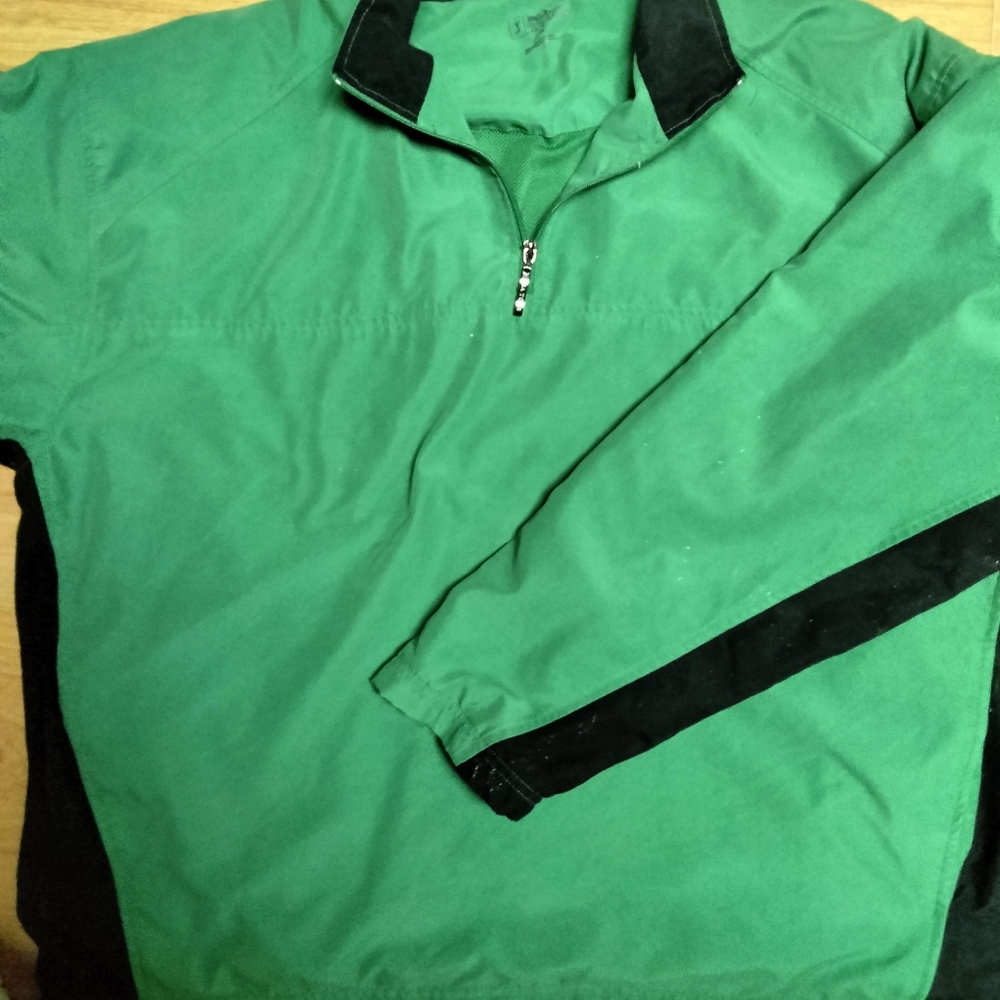 PGA Tour Pull Over Windbreaker Jacket Quarter Zip
